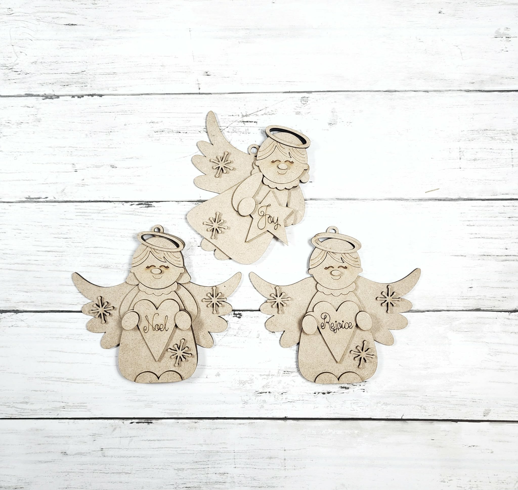 Angel Ornament Trio | DIY Kits