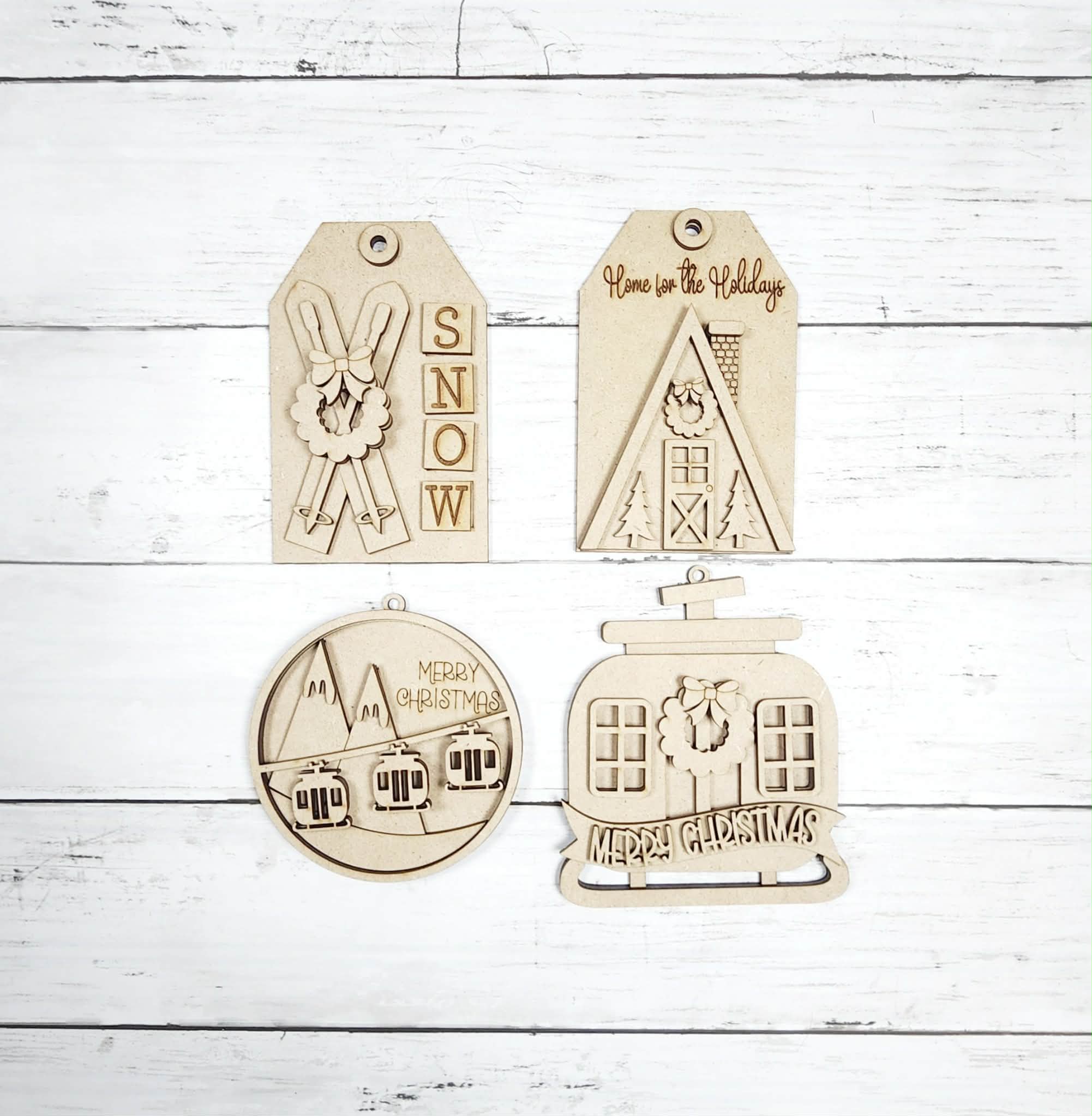 Cozy Christmas Ornament Set | DIY Kits