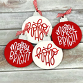 Round Wood Ornament Coasters| DIY KIT