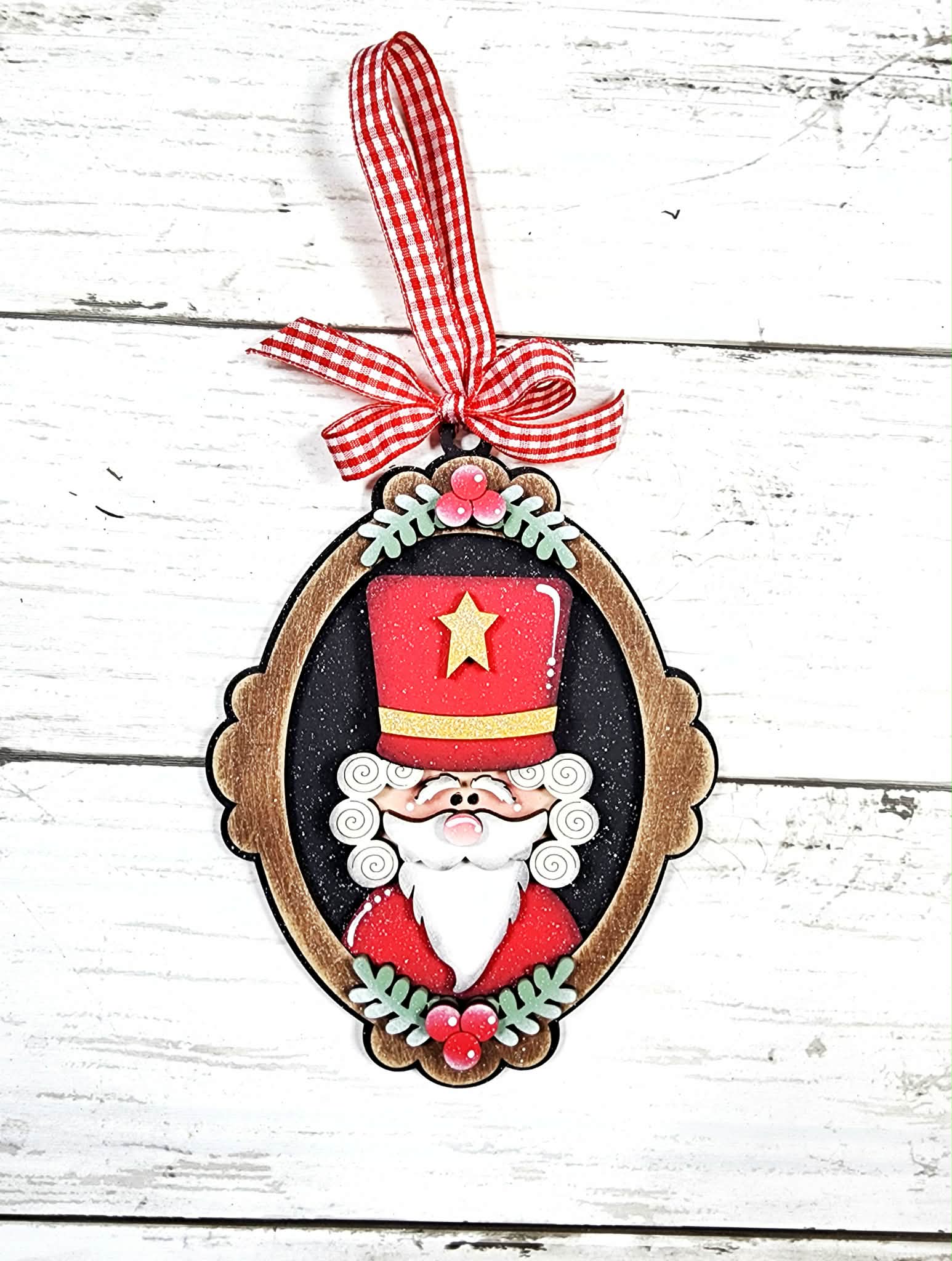 Santa Ornament Duo | DIY Kits