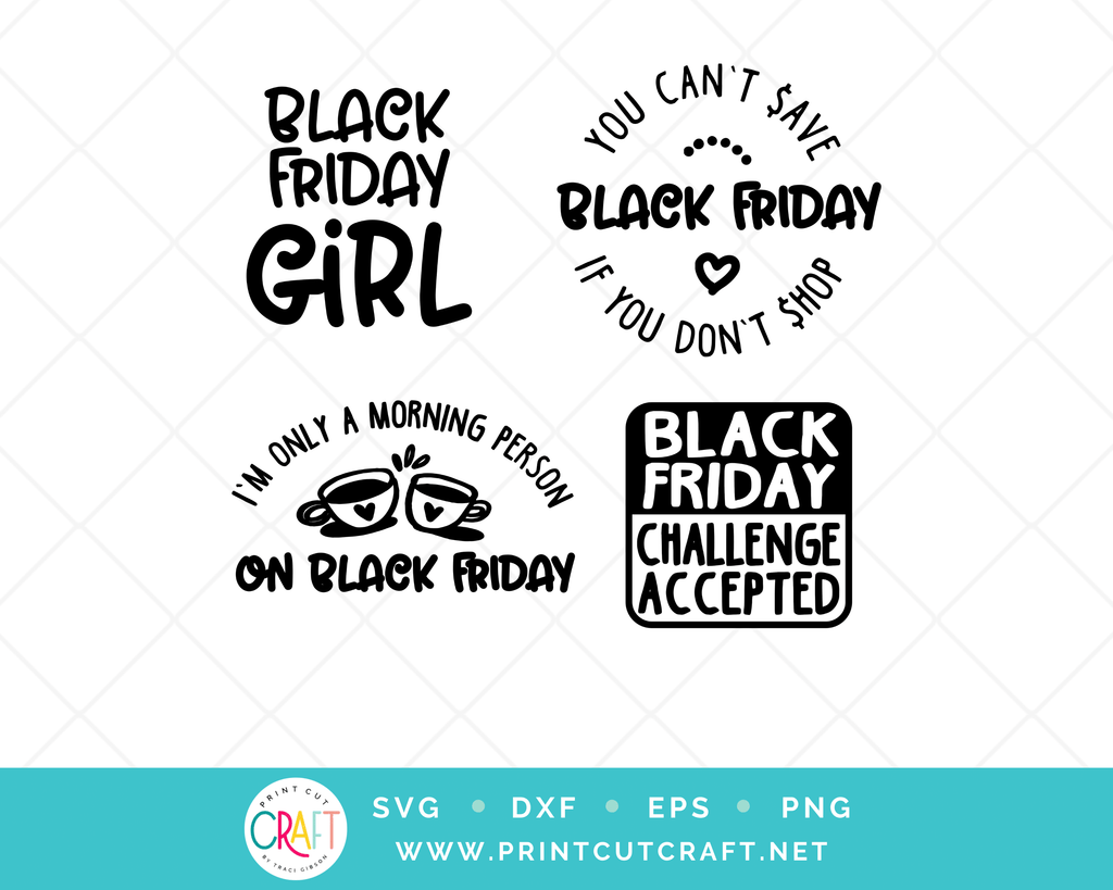 Black Friday Bundle SVG PNG DXF EPS