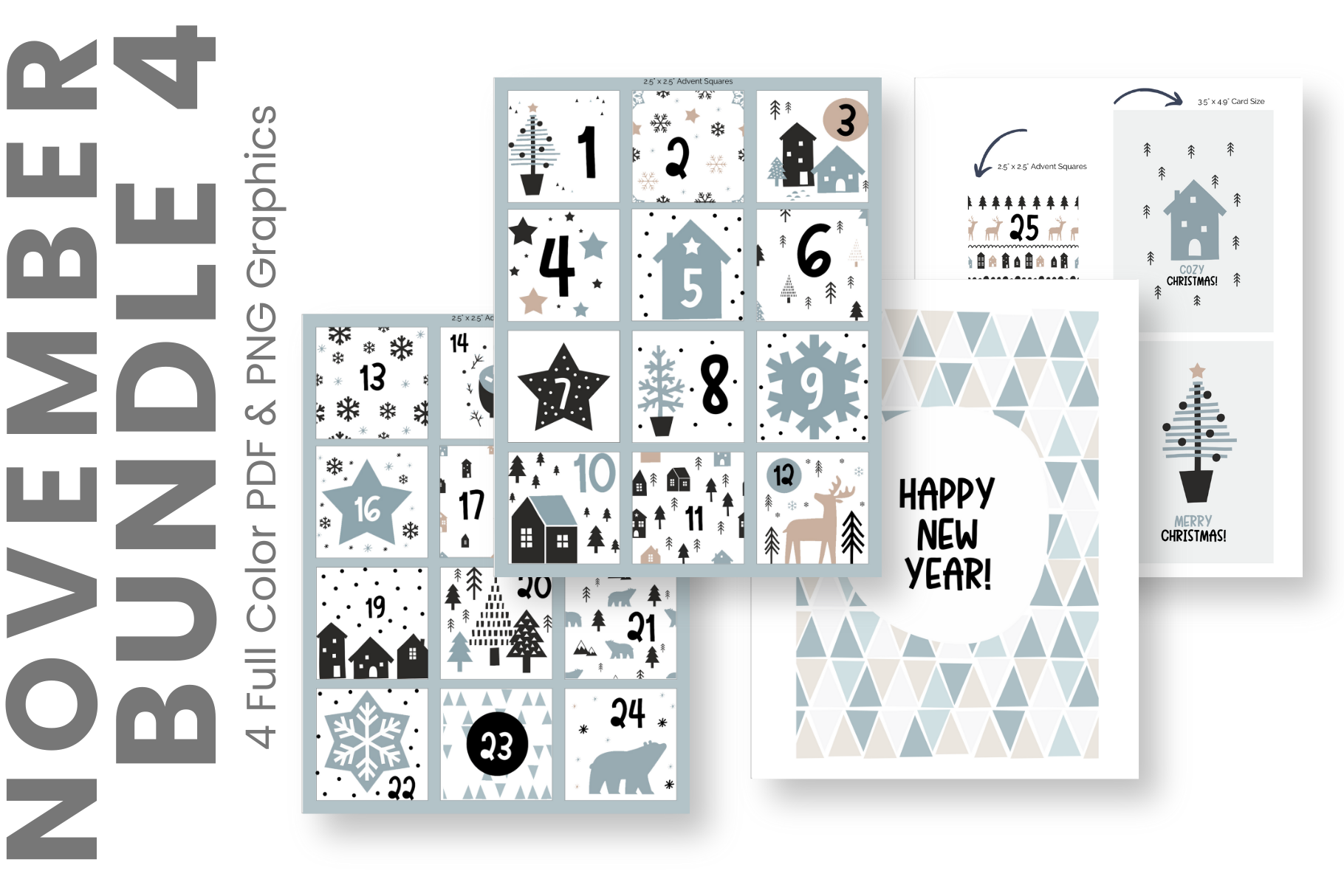 November Printable Bundles