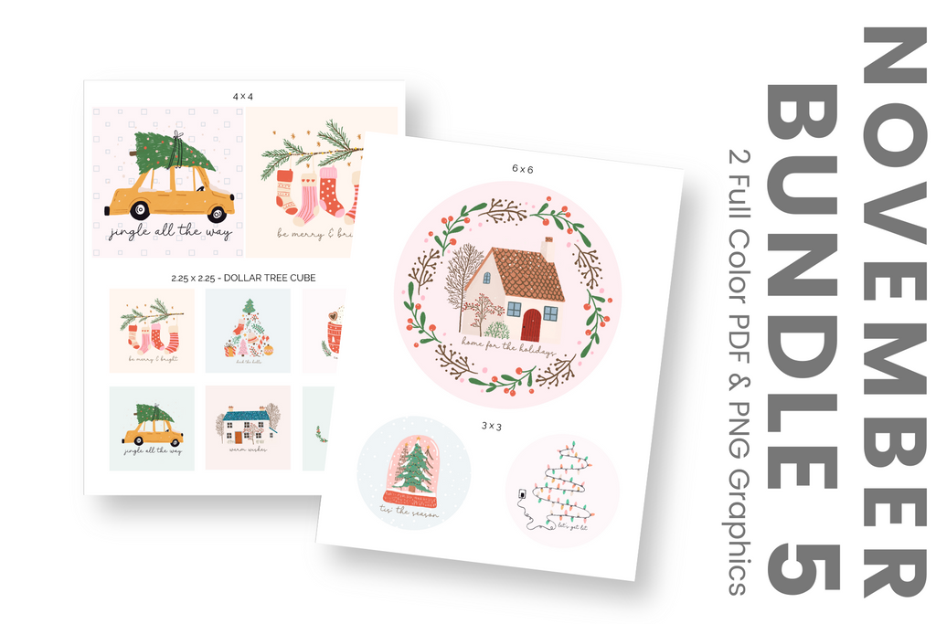 November Printable Bundles