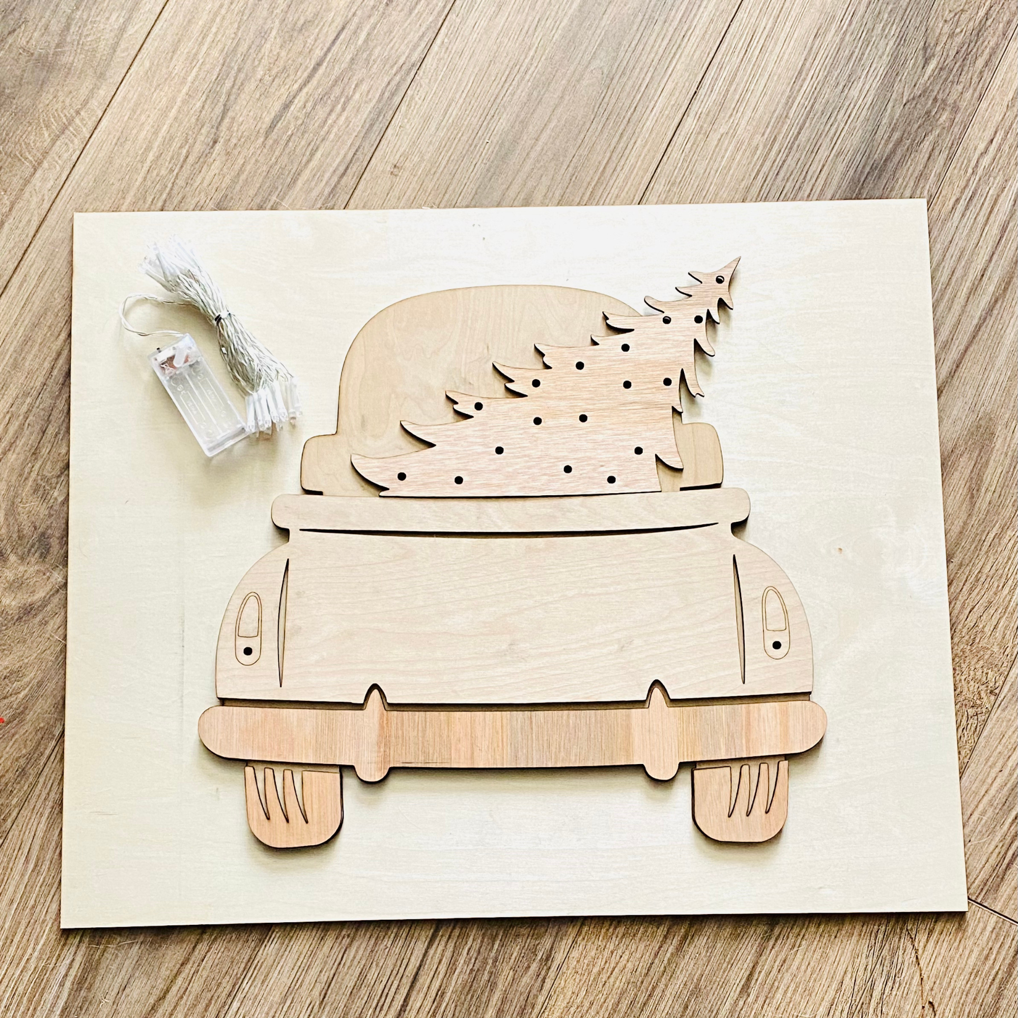 Light Up Vintage Truck Sign | DIY Kit