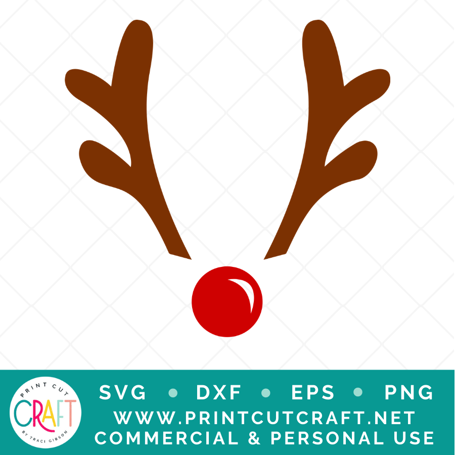 Antlers SVG / Christmas SVG / Holiday SVG