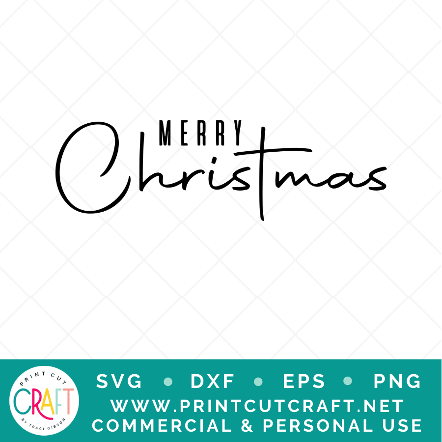 Merry Christmas SVG / Christmas SVG / Holiday SVG