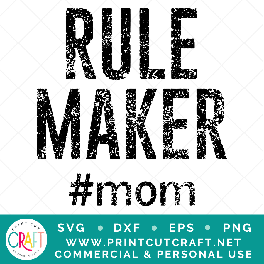 Rule Breaker SVG / Kids SVG / Family SVG