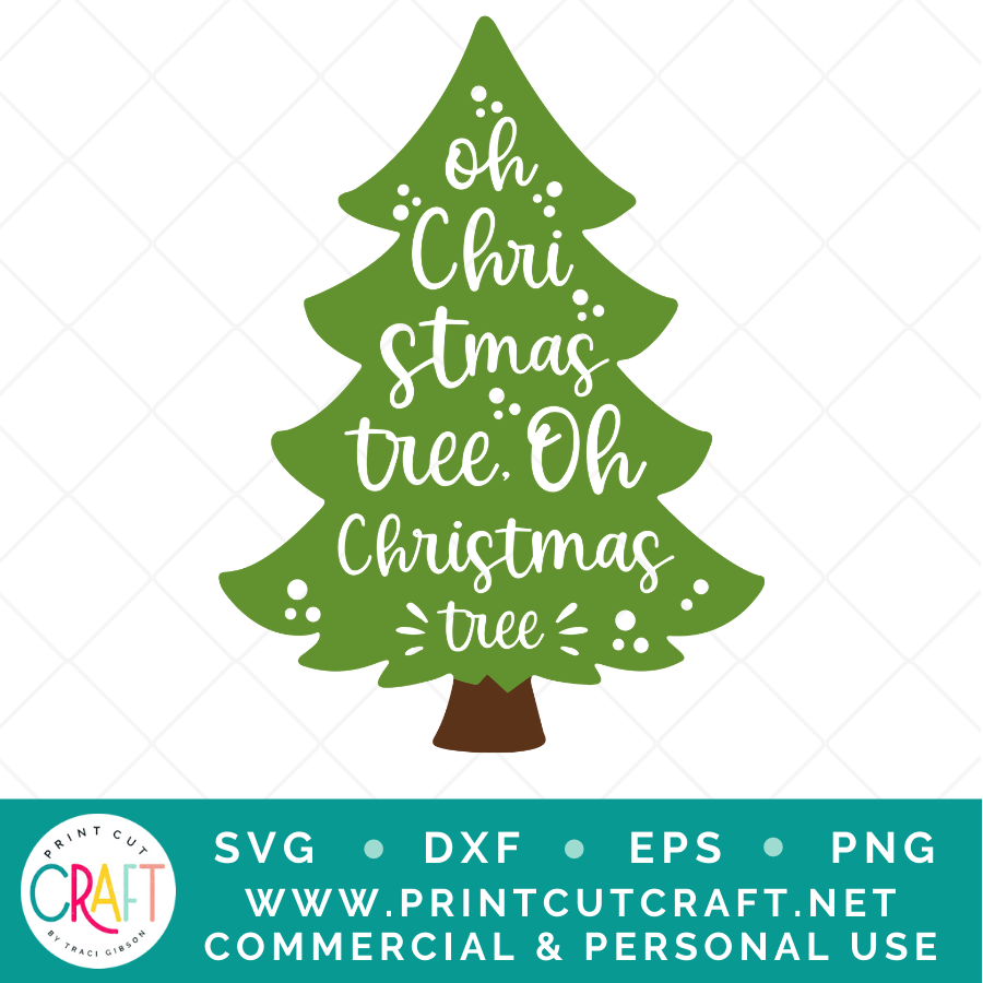 Oh Christmas Tree SVG / Christmas SVG / Holiday SVG