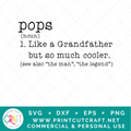 Pops SVG / Kids SVG / Family SVG