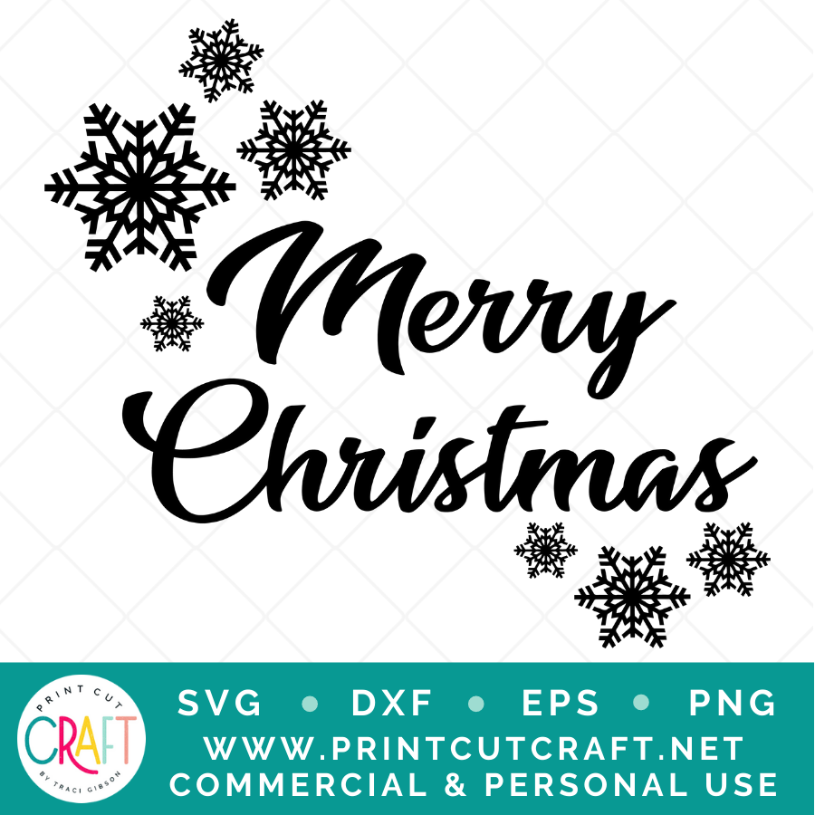 Merry Christmas SVG PNG DXF EPS