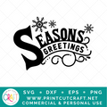 Season's Greetings SVG / Christmas SVG / Holiday SVG