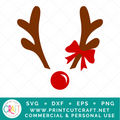 Antlers SVG / Christmas SVG / Holiday SVG