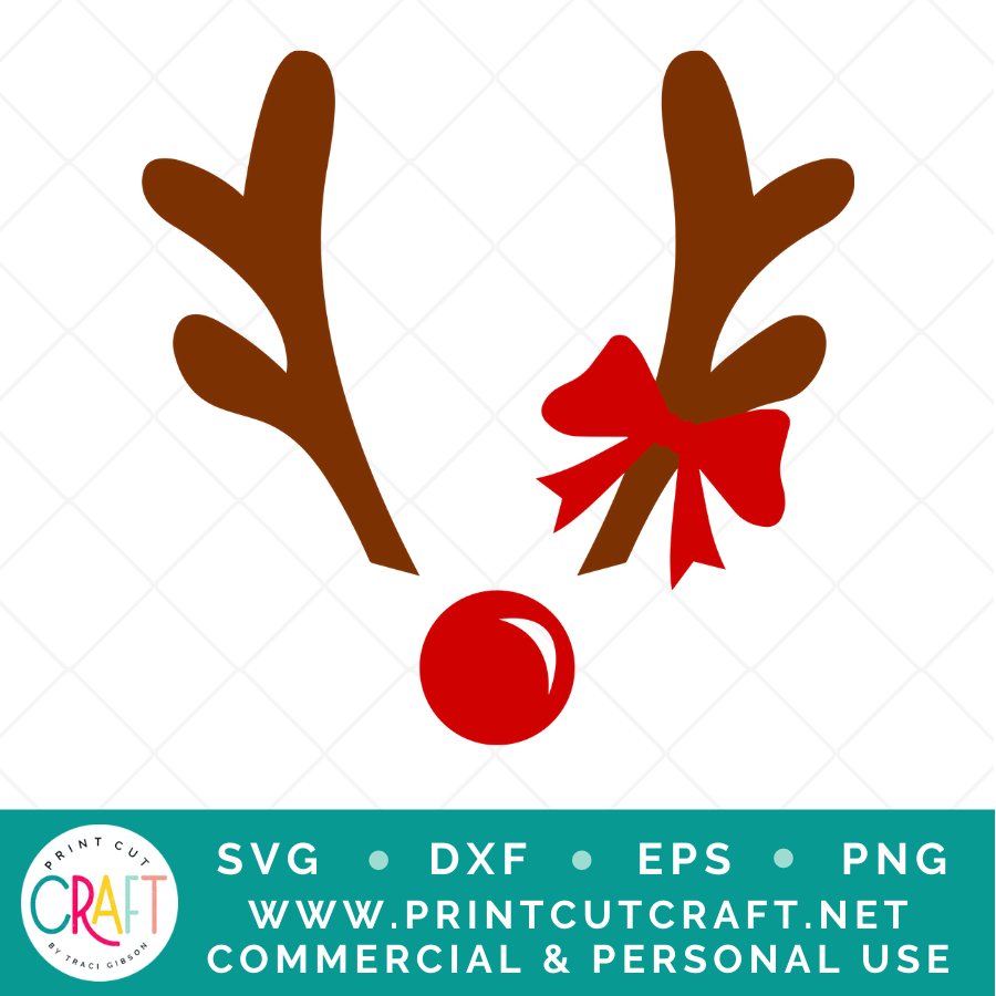 Antlers SVG / Christmas SVG / Holiday SVG
