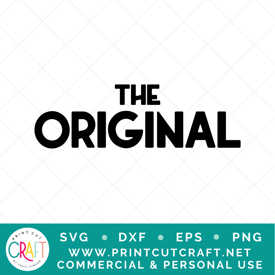 Original/Sequel/Finale SVG / Kids SVG / Family SVG