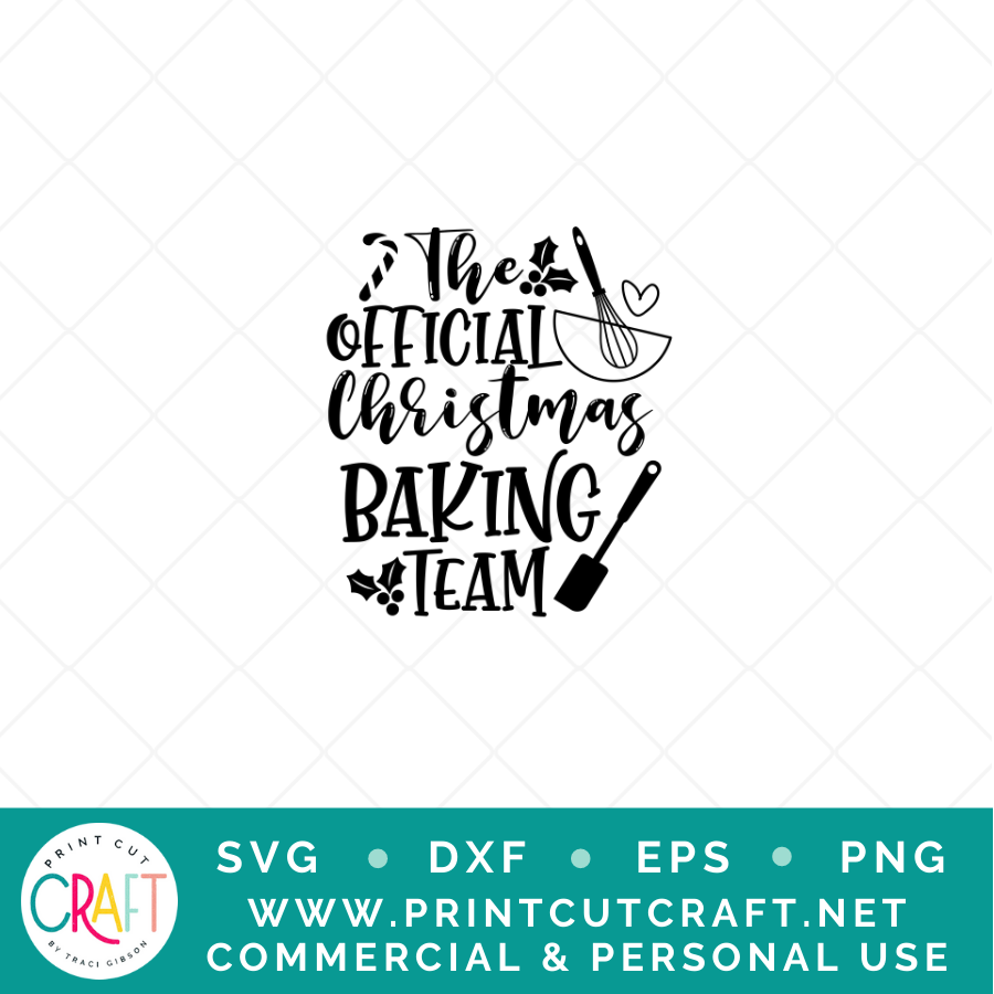 The Official SVG / Christmas SVG / Baking SVG