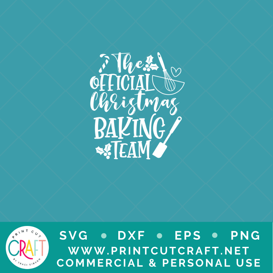 The Official SVG / Christmas SVG / Baking SVG