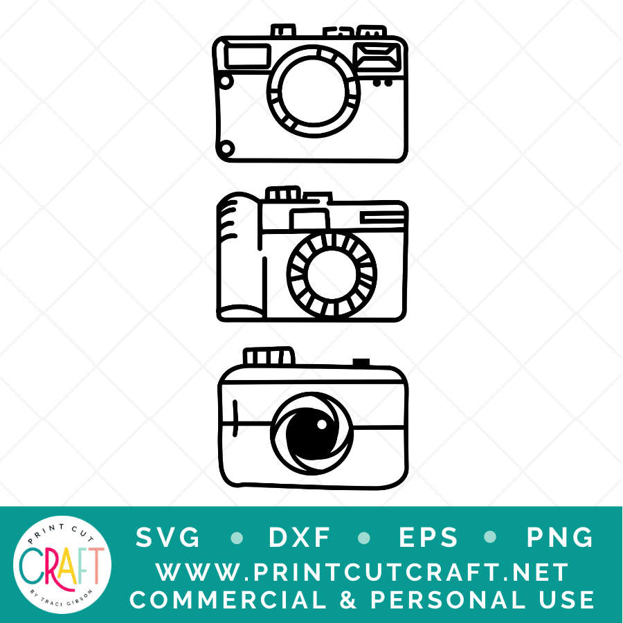 Camera SVG / Hobby SVG / Vacation SVG