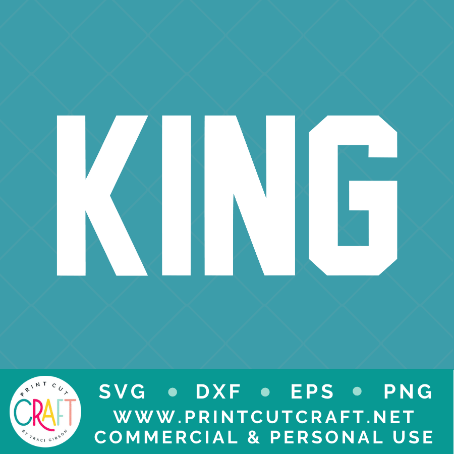 King Queen Prince Princess SVG / Kids SVG / Family SVG