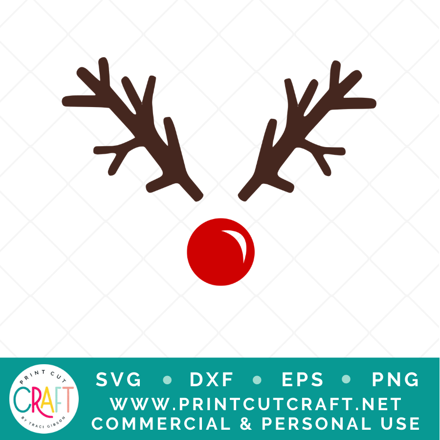 Antlers SVG / Christmas SVG / Holiday SVG