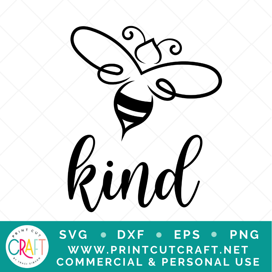 Bee Kind SVG / Nature SVG / Motivational SVG