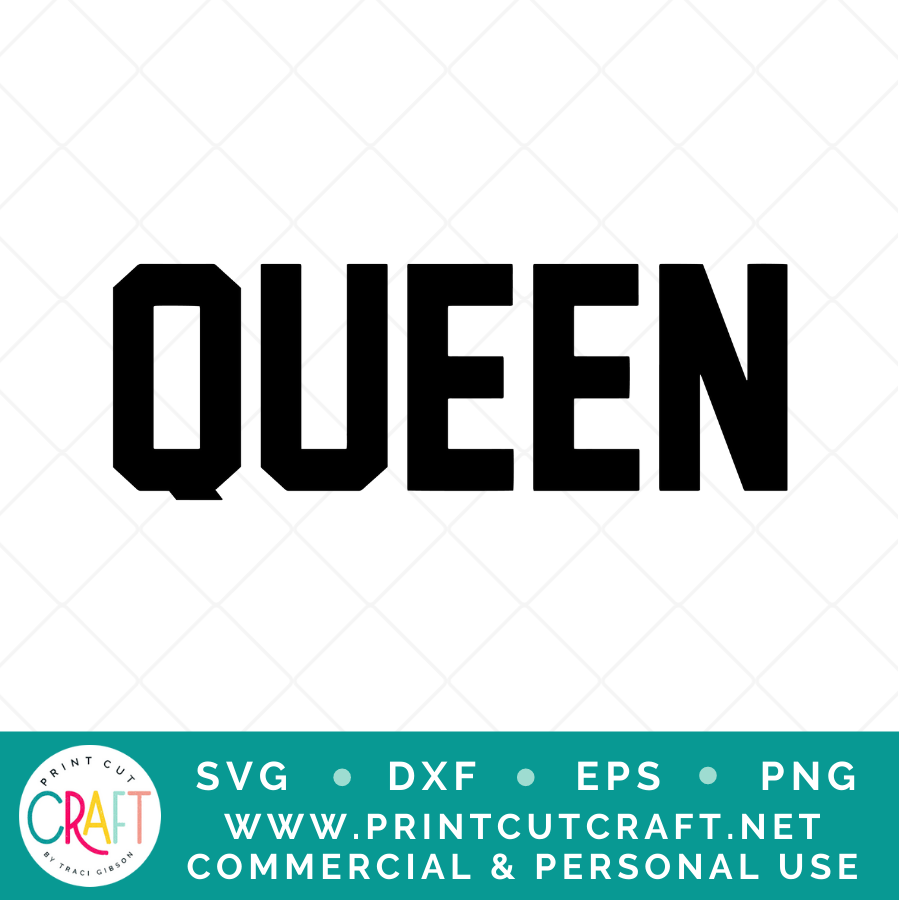 King Queen Prince Princess SVG / Kids SVG / Family SVG
