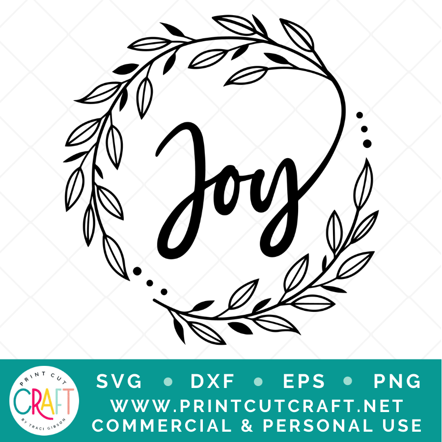 Joy SVG / Christmas SVG / Holiday SVG