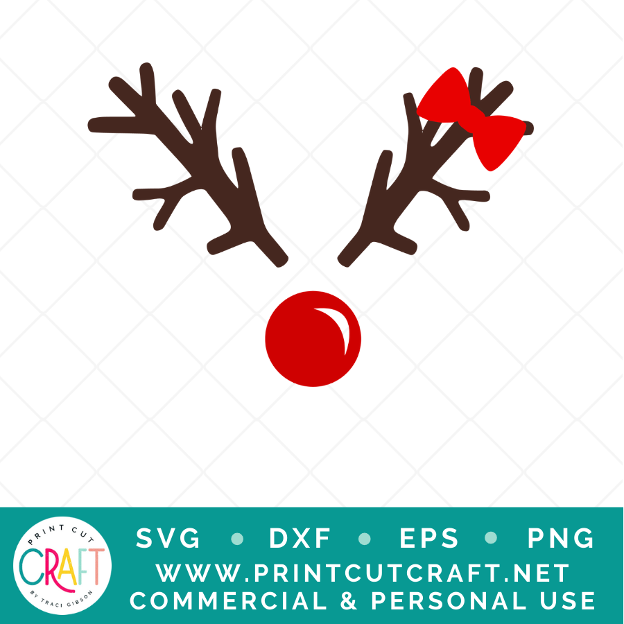 Antlers SVG / Christmas SVG / Holiday SVG