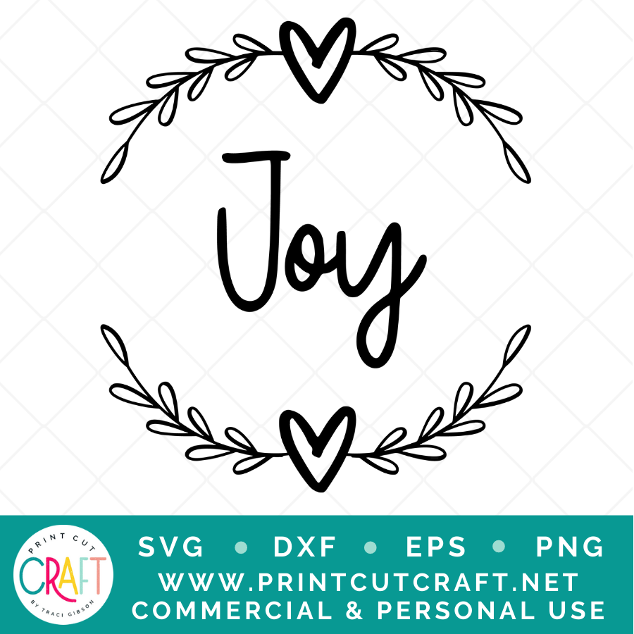 Joy SVG / Winter SVG / Holiday SVG