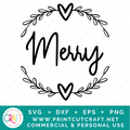 Merry SVG / WinterSVG / Holiday SVG