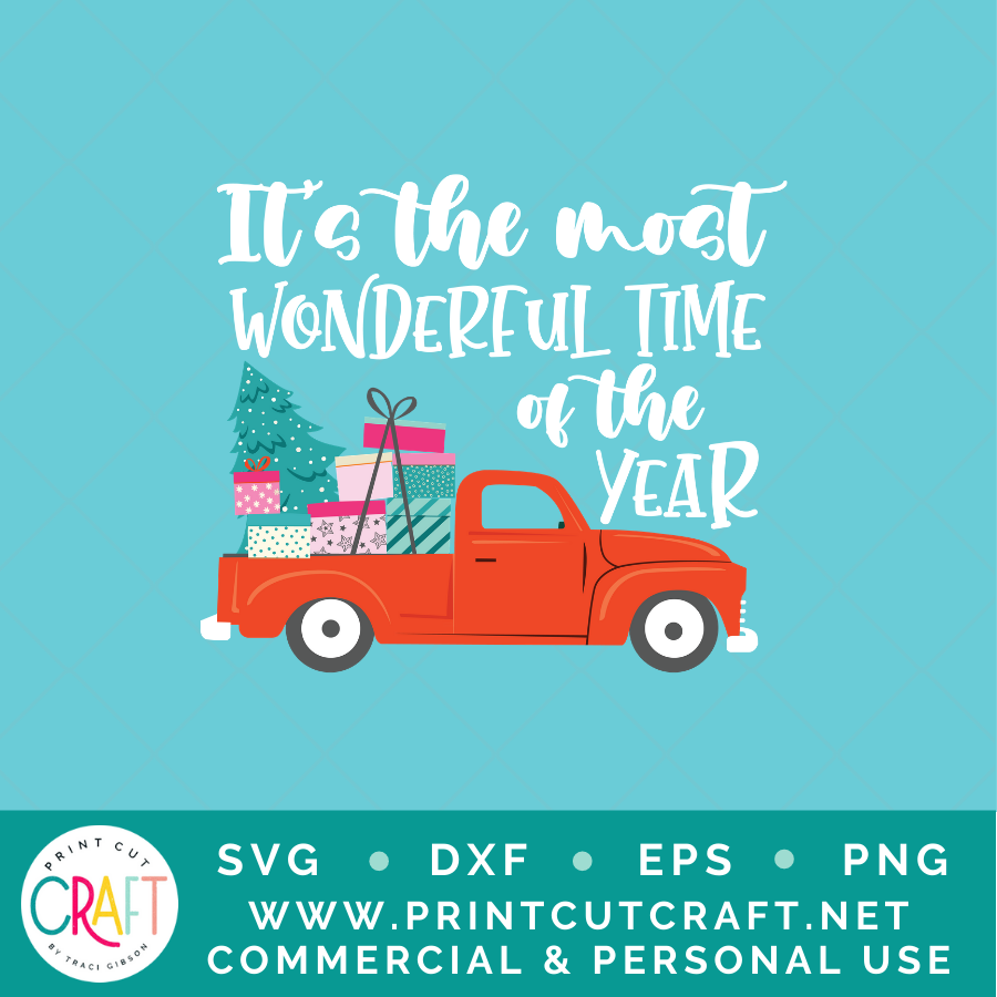 Its The Most Wonderful SVG / Holiday SVG / Christmas SVG