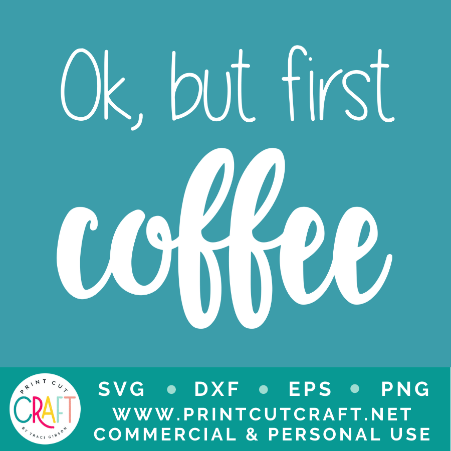 But First My Coffee/But First My Milk SVG / Kids SVG / Family SVG