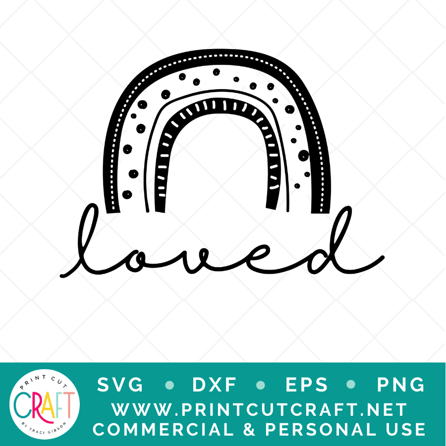 Loved SVG / Kids SVG / Family SVG