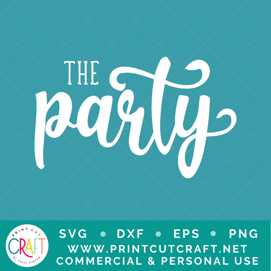 Wife Of The Party SVG / Wedding SVG / Celebration SVG