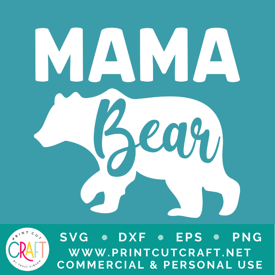 Bear SVG / Kids SVG / Family SVG.