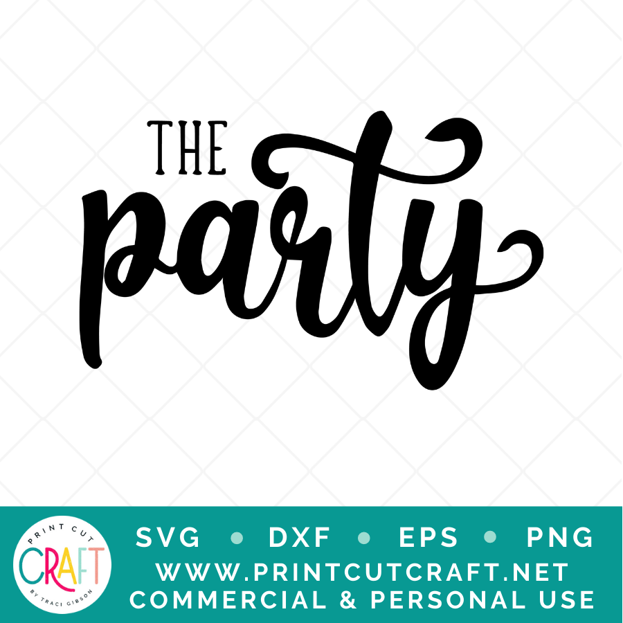 Wife Of The Party SVG / Wedding SVG / Celebration SVG