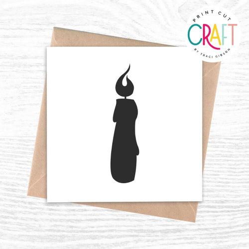 Candle SVG PNG DXF EPS