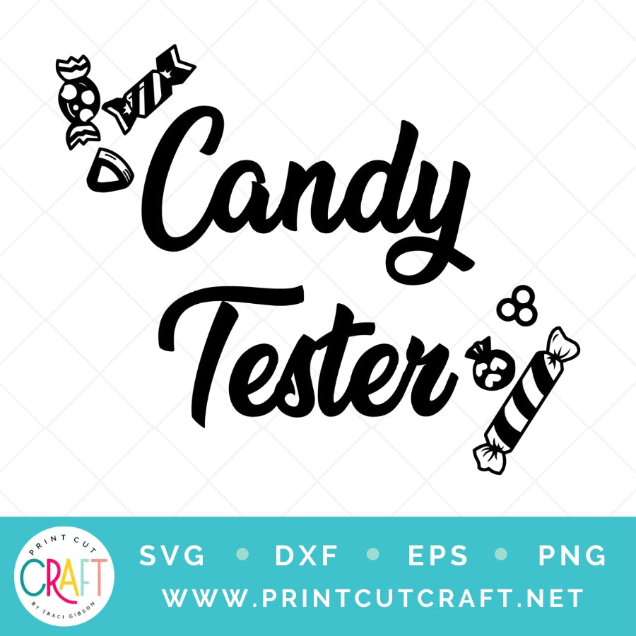 Candy Tester SVG PNG BDXF EPS