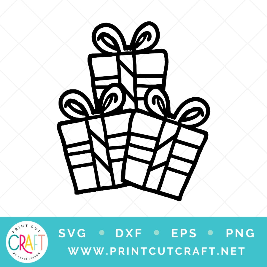 Christmas Package SVG PNG DXF EPS