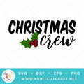 Christmas Crew SVG PNG DXF EPS