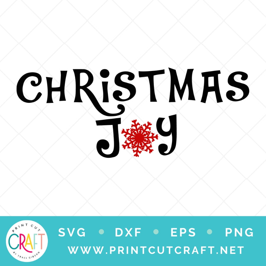 Christmas Joy SVG PNG DXF EPS