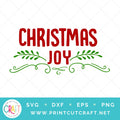 Christmas Joy SVG PNG DXF EPS