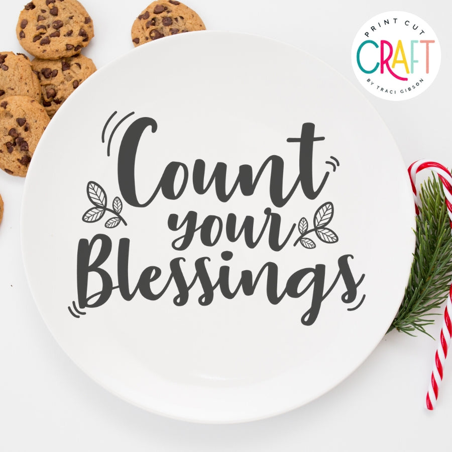 Count Your Blessings SVG PNG DXF EPS