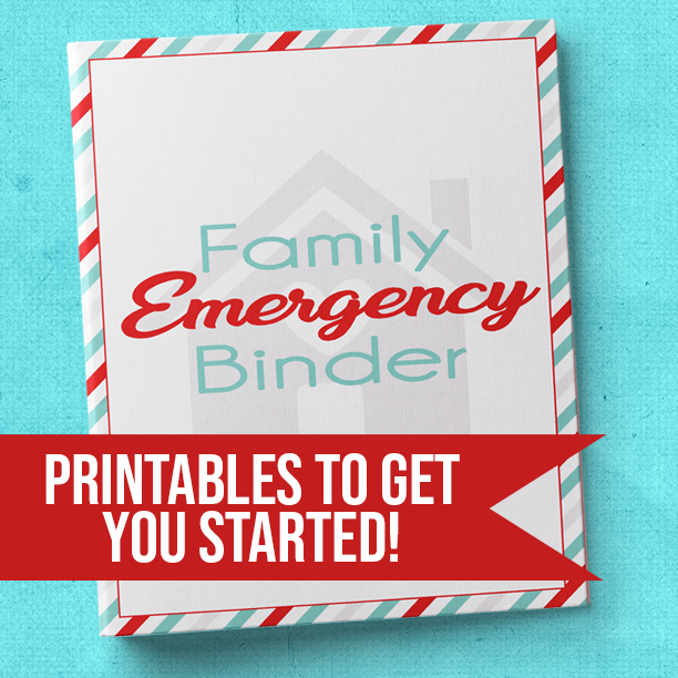Family Emergency Binder