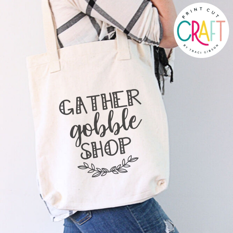 Gather Gobble Shop SVG PNG DXF EPS