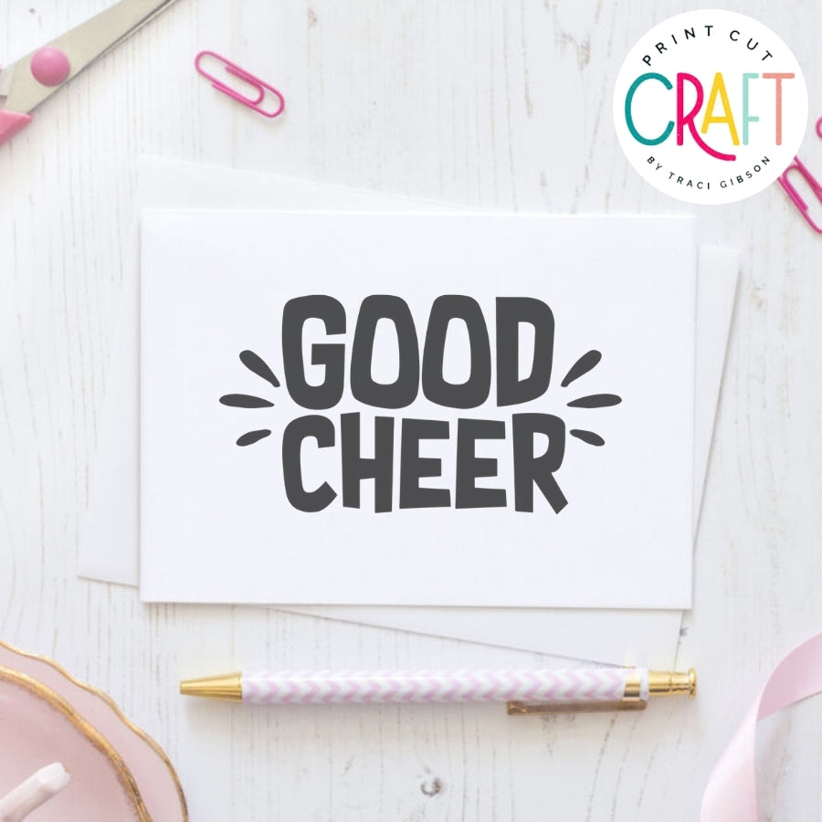 Good Cheer SVG PNG DXF EPS