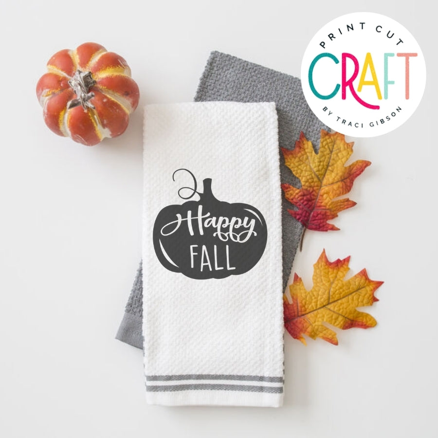 Happy Fall SVG PNG DXF EPS