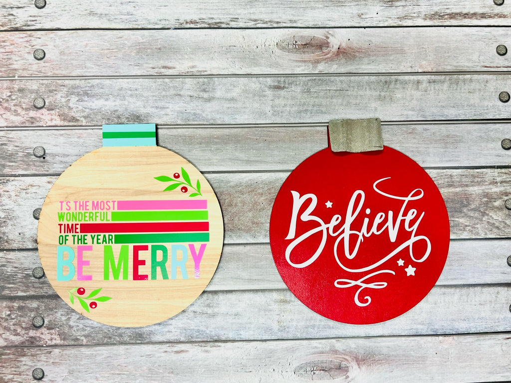 7" Wood Ornament Craft Blank | DIY Kit