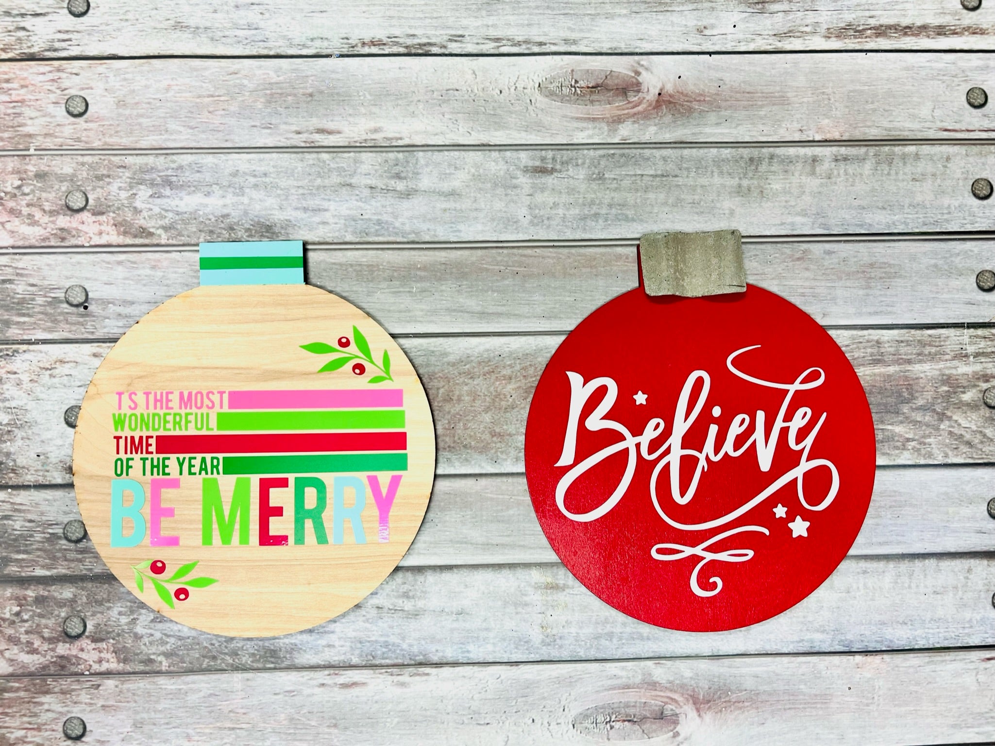 7" Wood Ornament Craft Blank | DIY Kit
