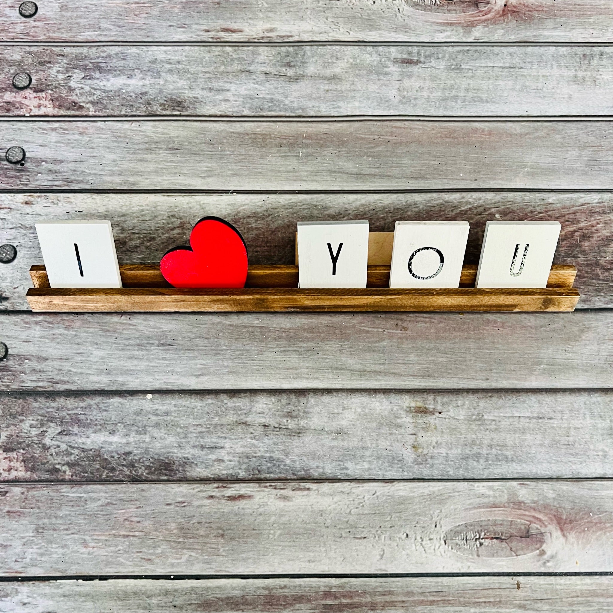 Wooden Tiles - Letter Blanks and Shapes - DIY Kit