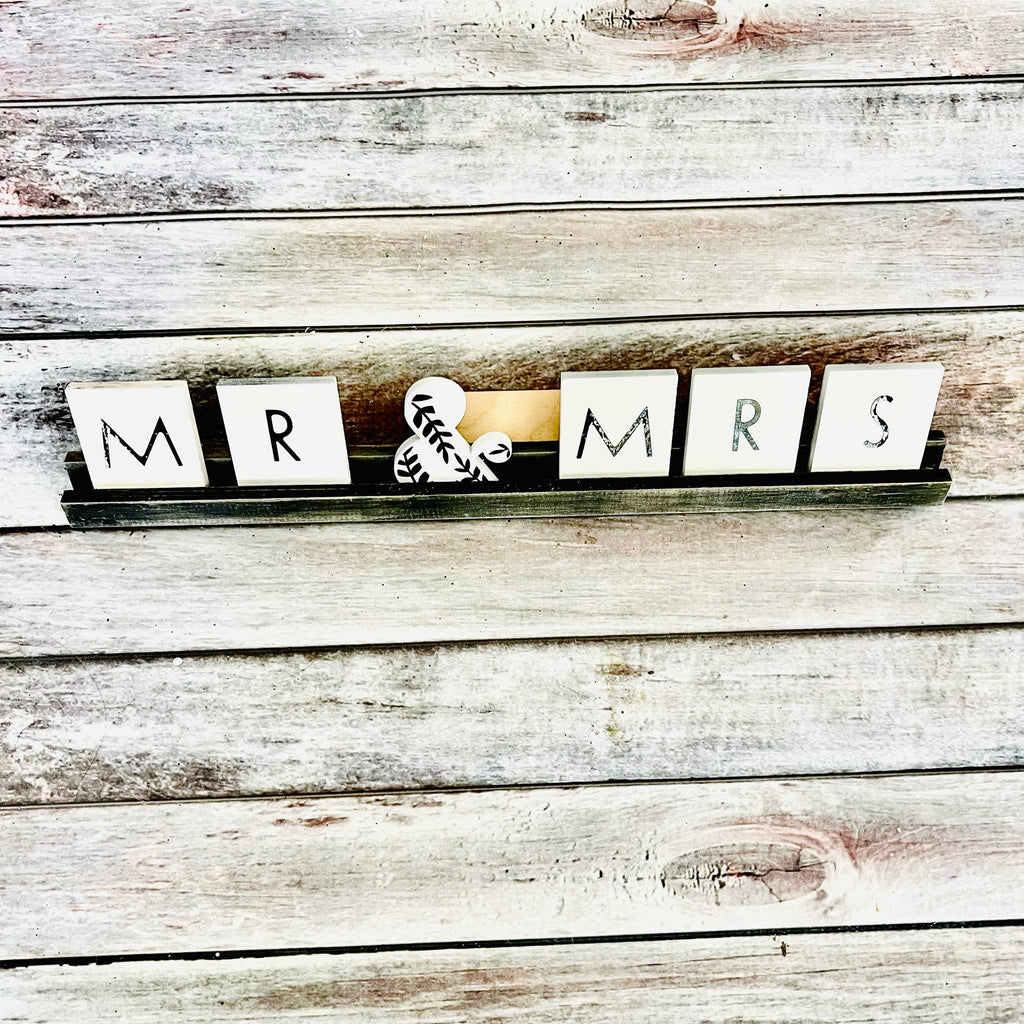Wooden Tiles - Letter Blanks and Shapes - DIY Kit